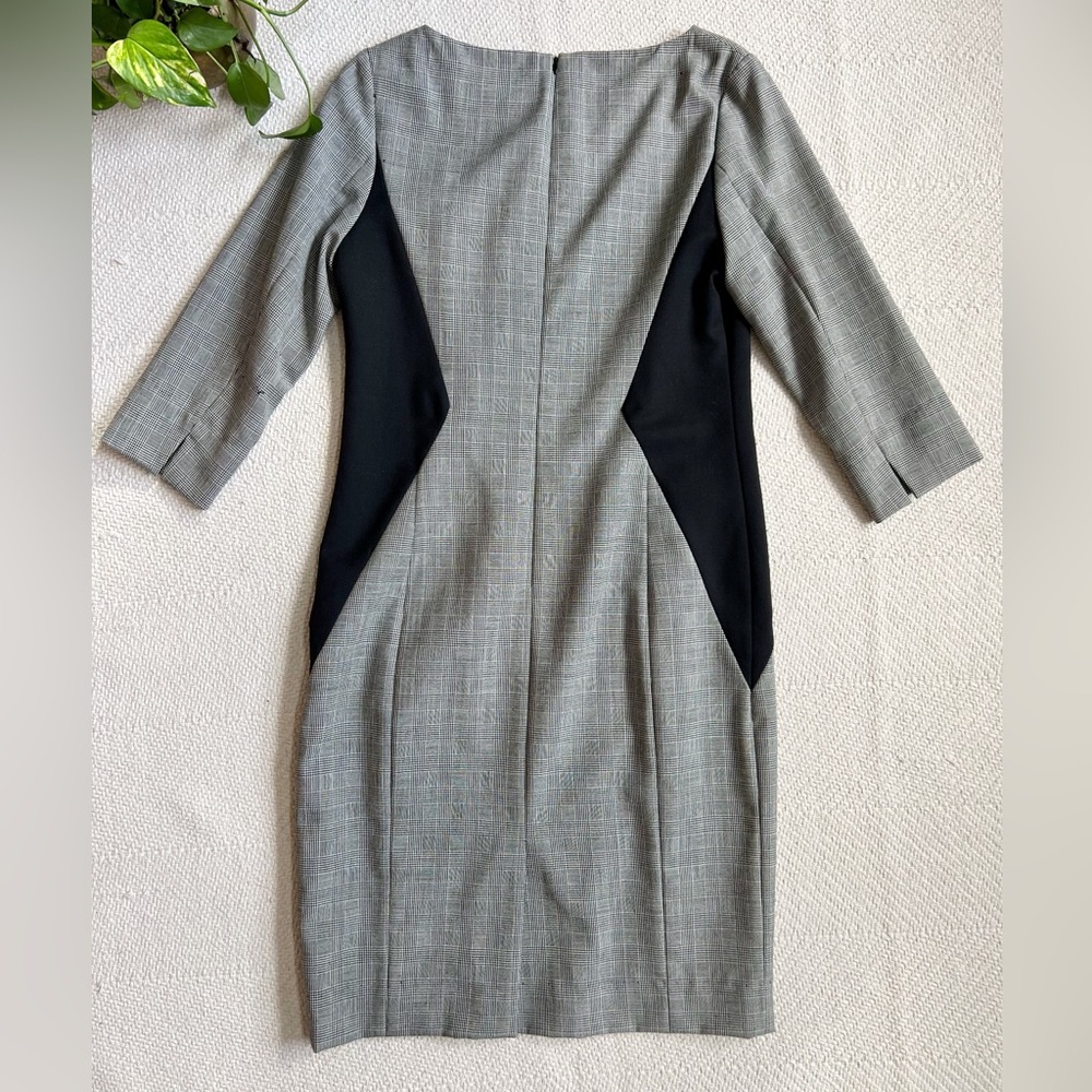 Pendleton Wool Houndstooth Plaid Slimming Sheath … - image 6